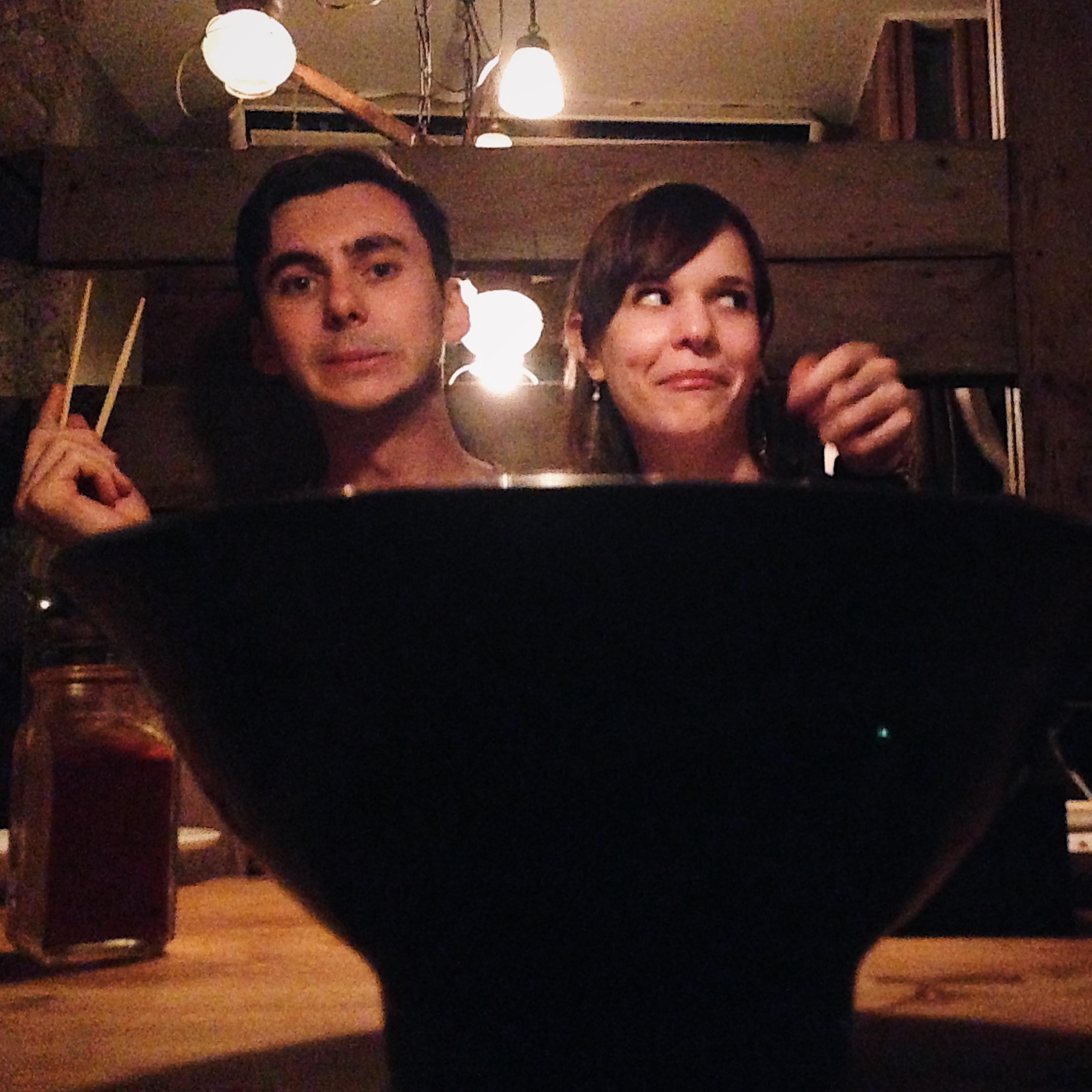 Brooklyn – Goofing around in a bowl of Udon noodles (2015)