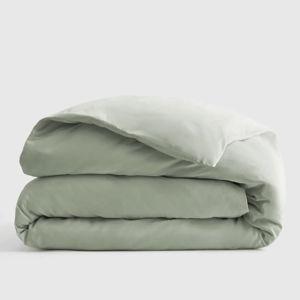 Sateen Duvet Cover - King, Sage