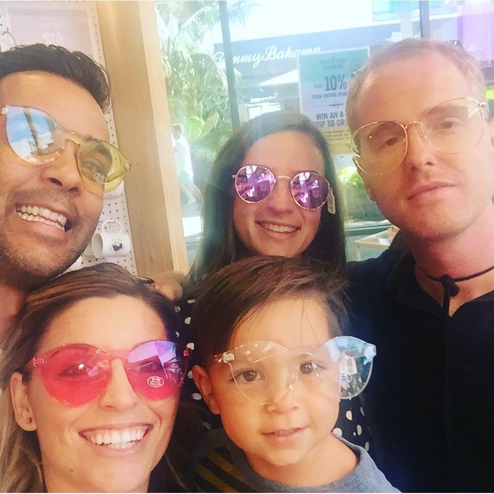 Scot (Toni's husband), Toni, Maverick, Danielle, Chris