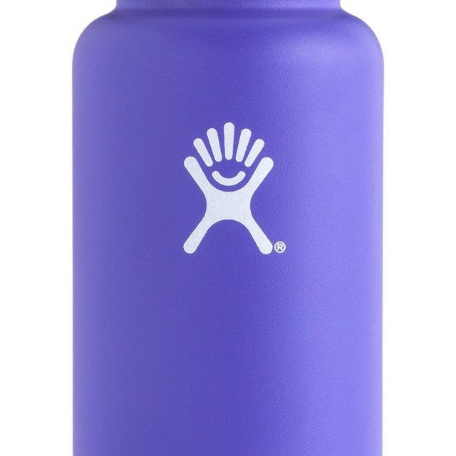 Hydro Flask Double Wall Vacuum Insulated Stainless Steel Leak Proof Sports Water Bottle, Wide Mouth with BPA Free Flex Cap