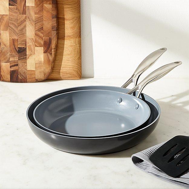 GreenPan - Green Pan ™ Valencia Pro 10" and 12" Fry Pan Set