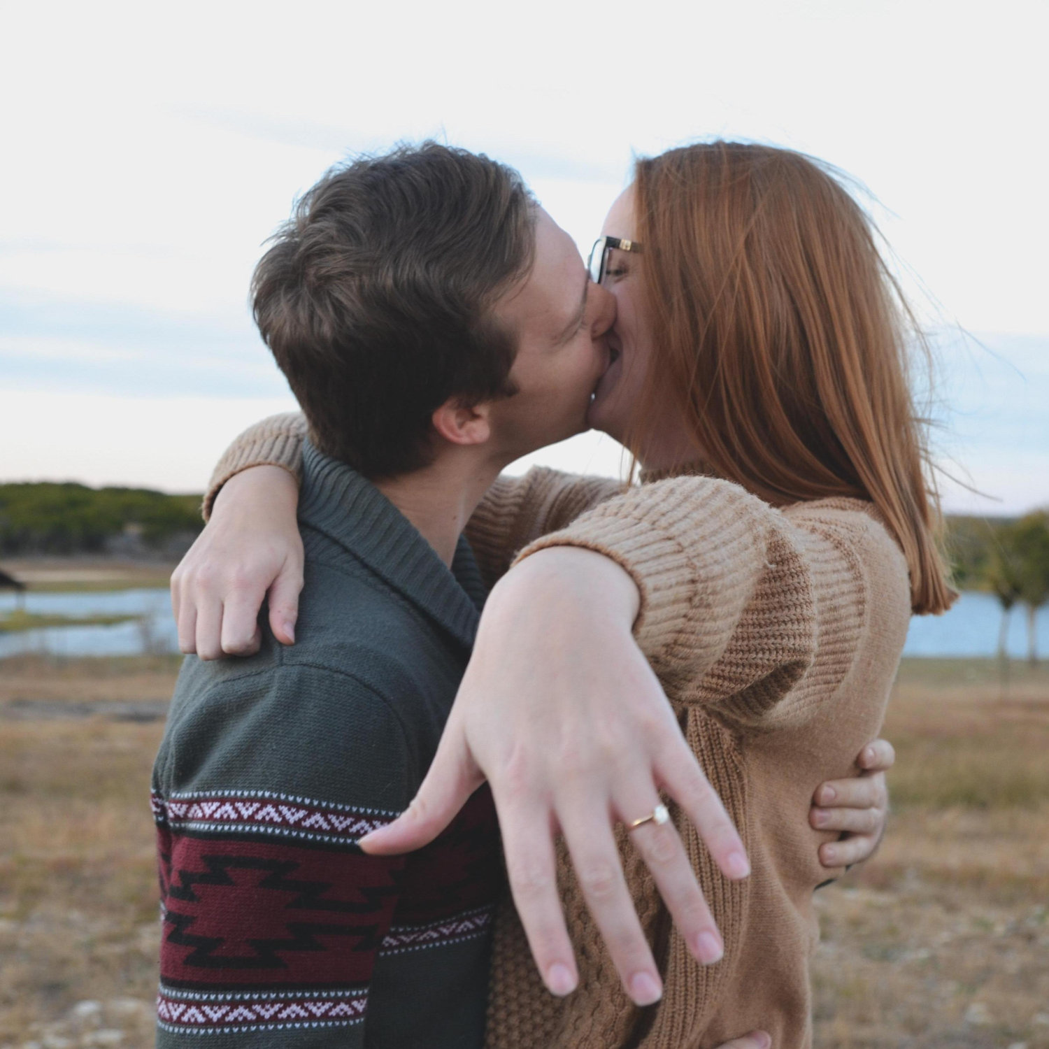 Thanksgiving 2022. This is when we finally got to share and celebrate our engagement! Photo Credits to Lauren, our amazing stand-in photographer.