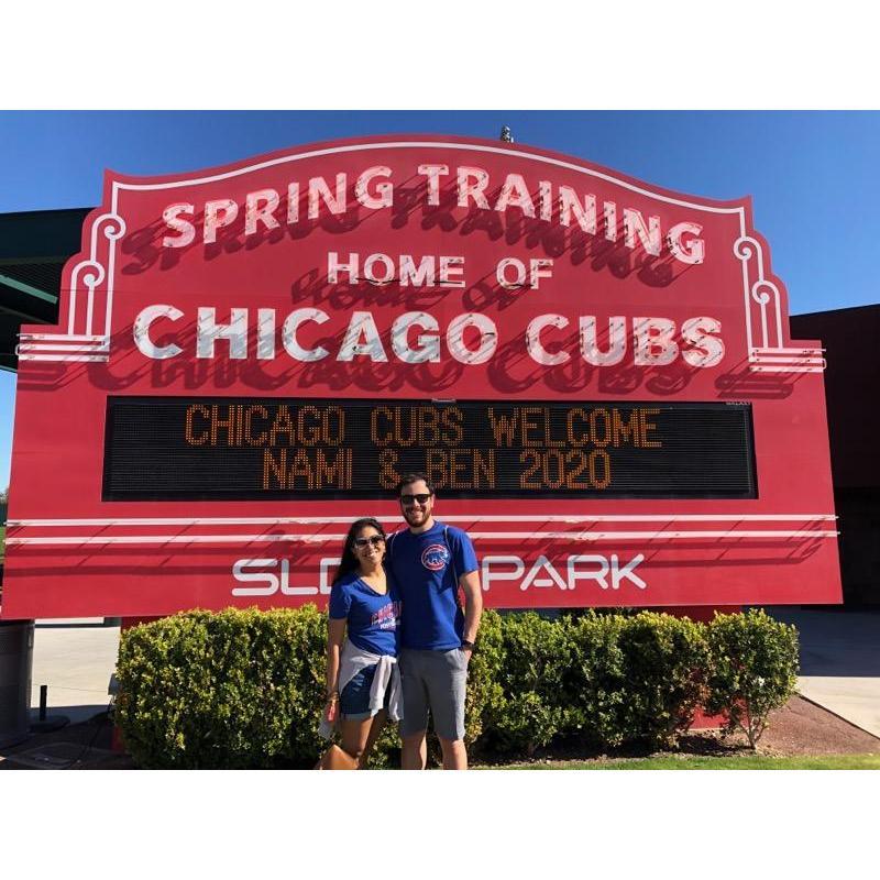 Visiting family in Arizona and enjoying Spring Training!