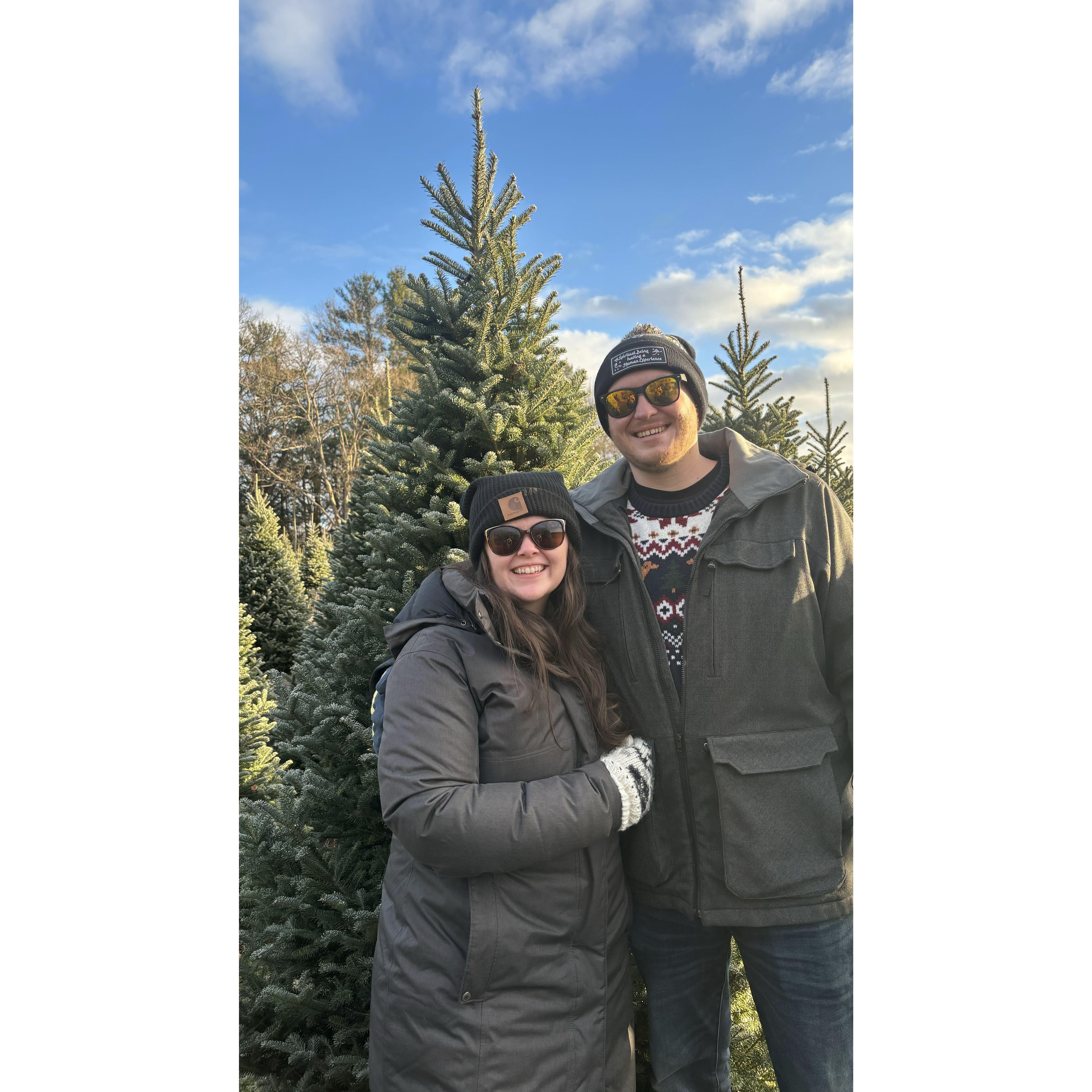 Our eighth Christmas together.