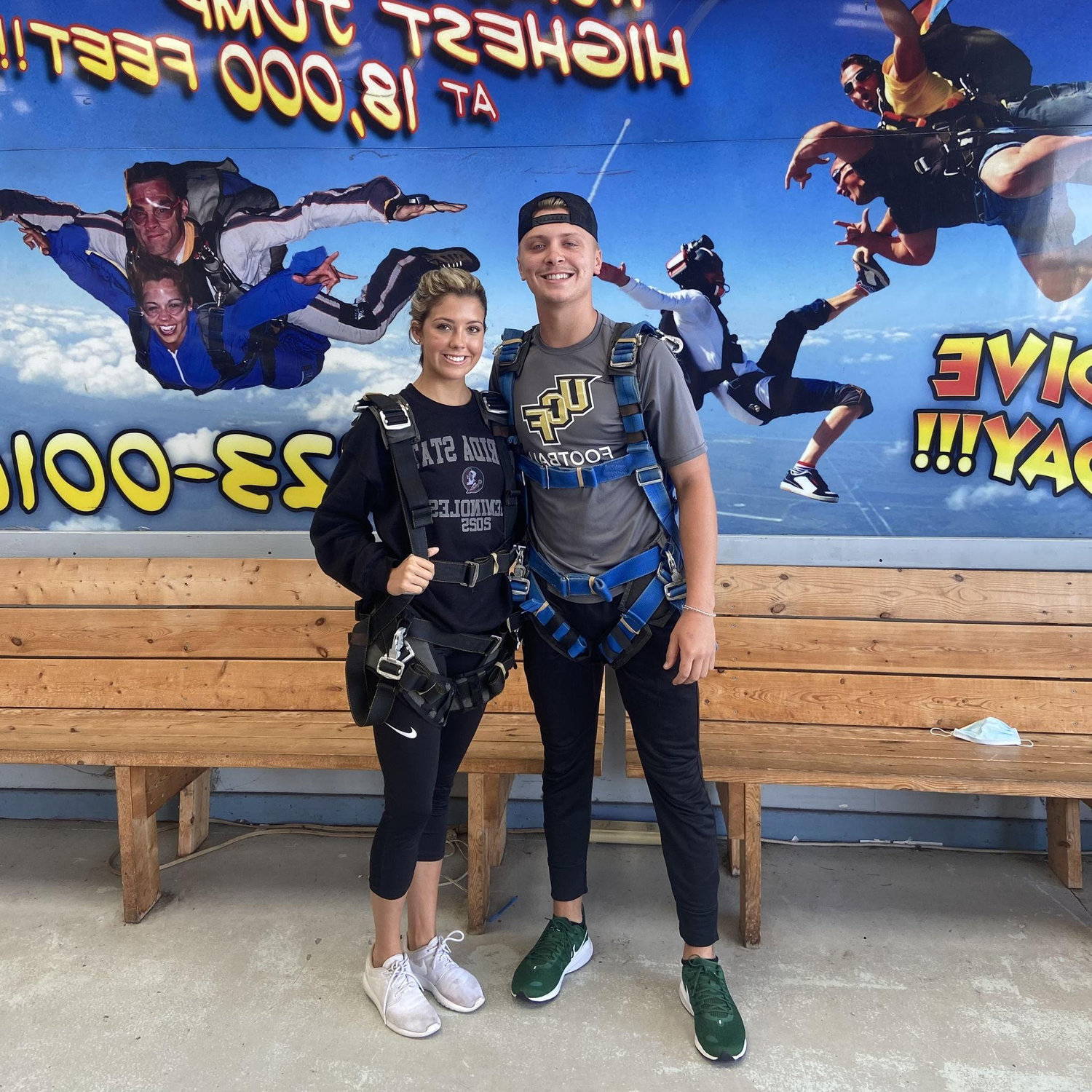 Skydiving Together on Aspen’s 18th Birthday