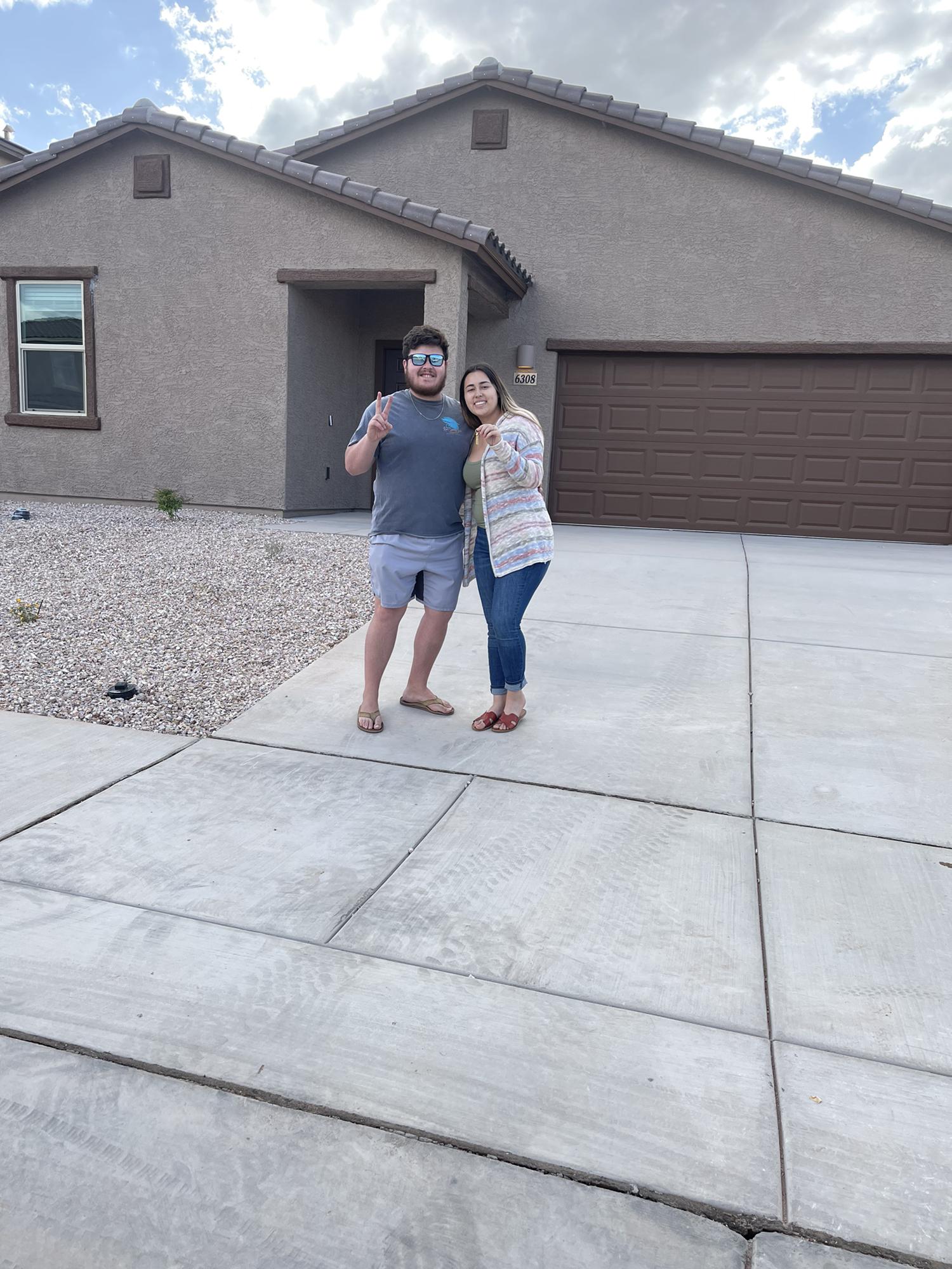 The Day We Got The Keys to Our Home!