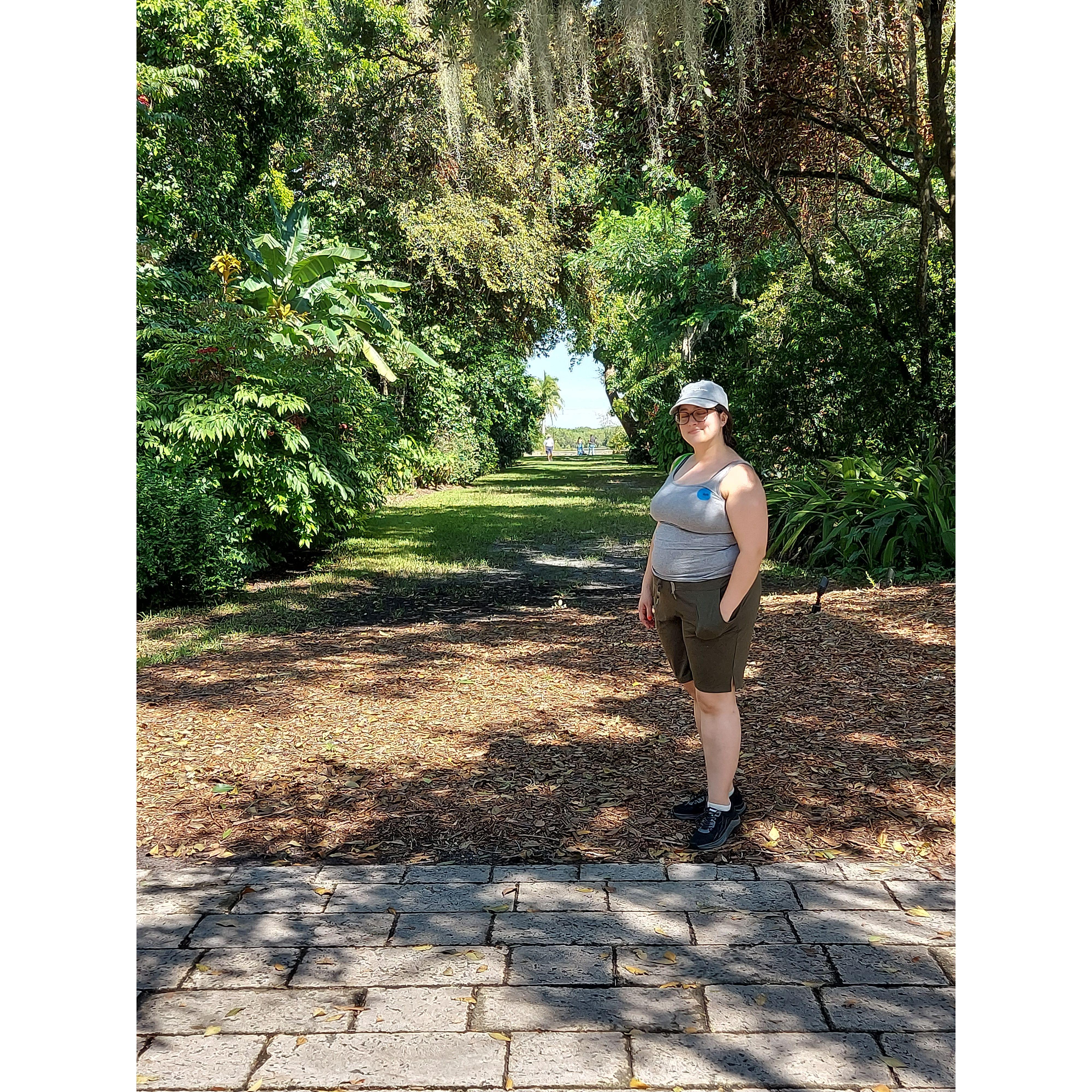 Enjoying South Florida.