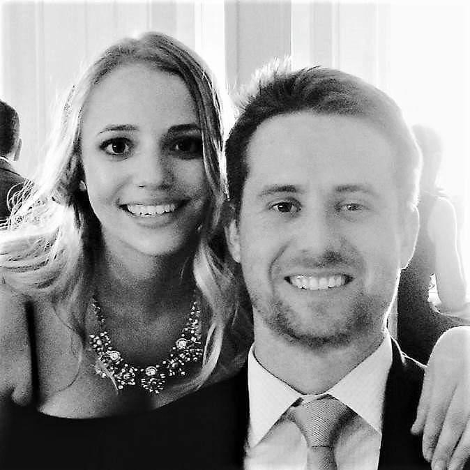 Ryan & T at a friends wedding in 2017.