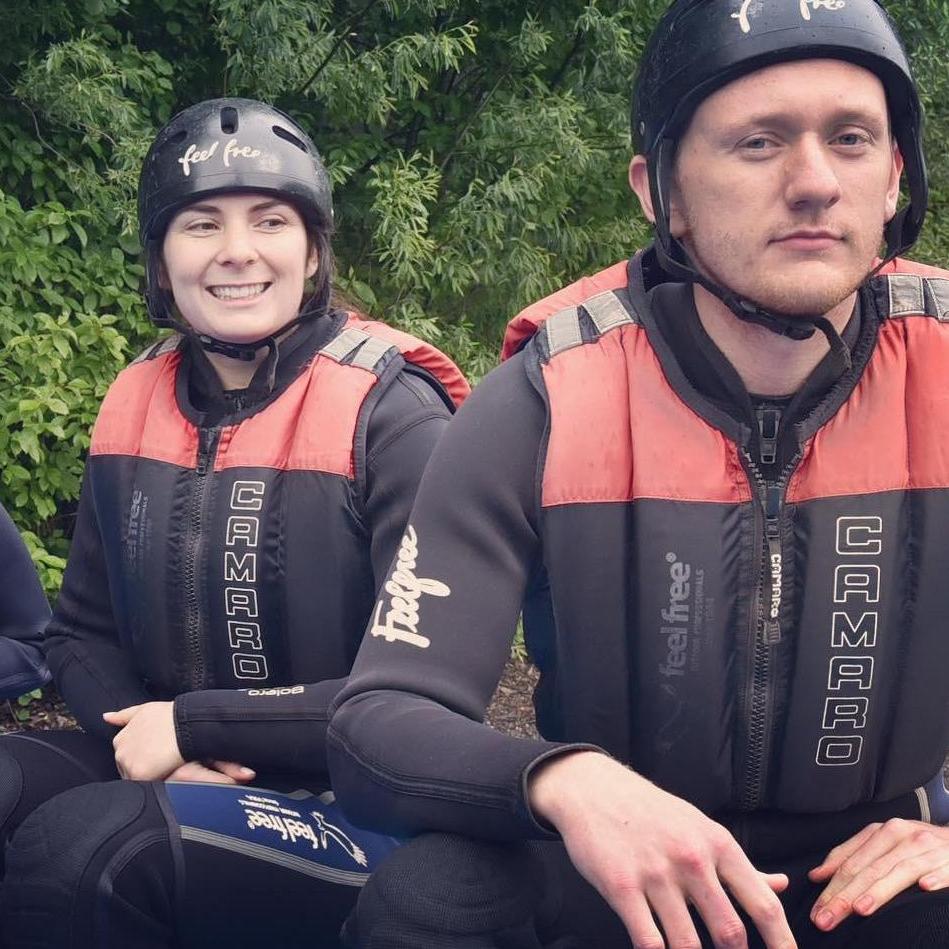 White Water Rafting (IT WAS FREEZING)