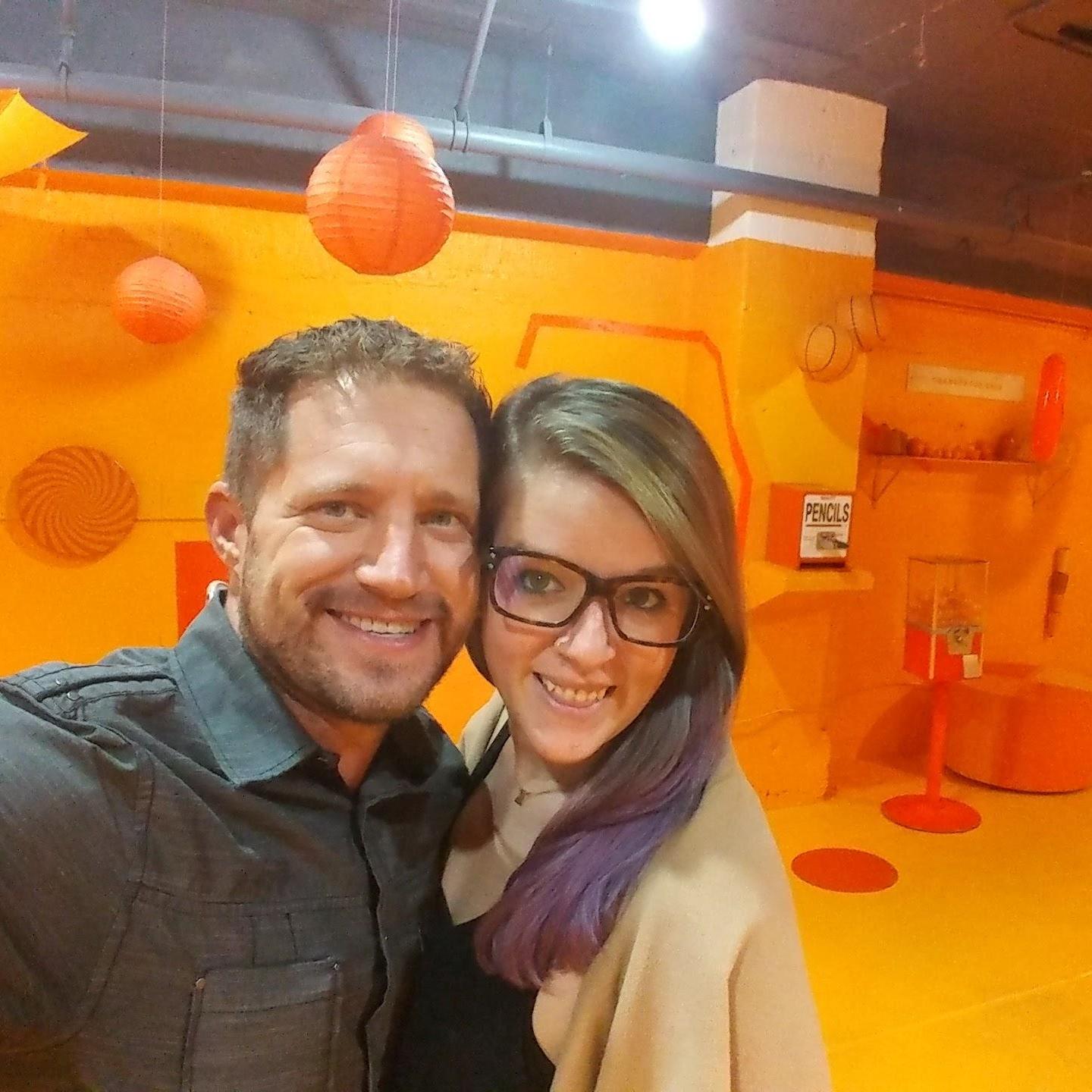 The color factory was one of our first dates in San Francisco.