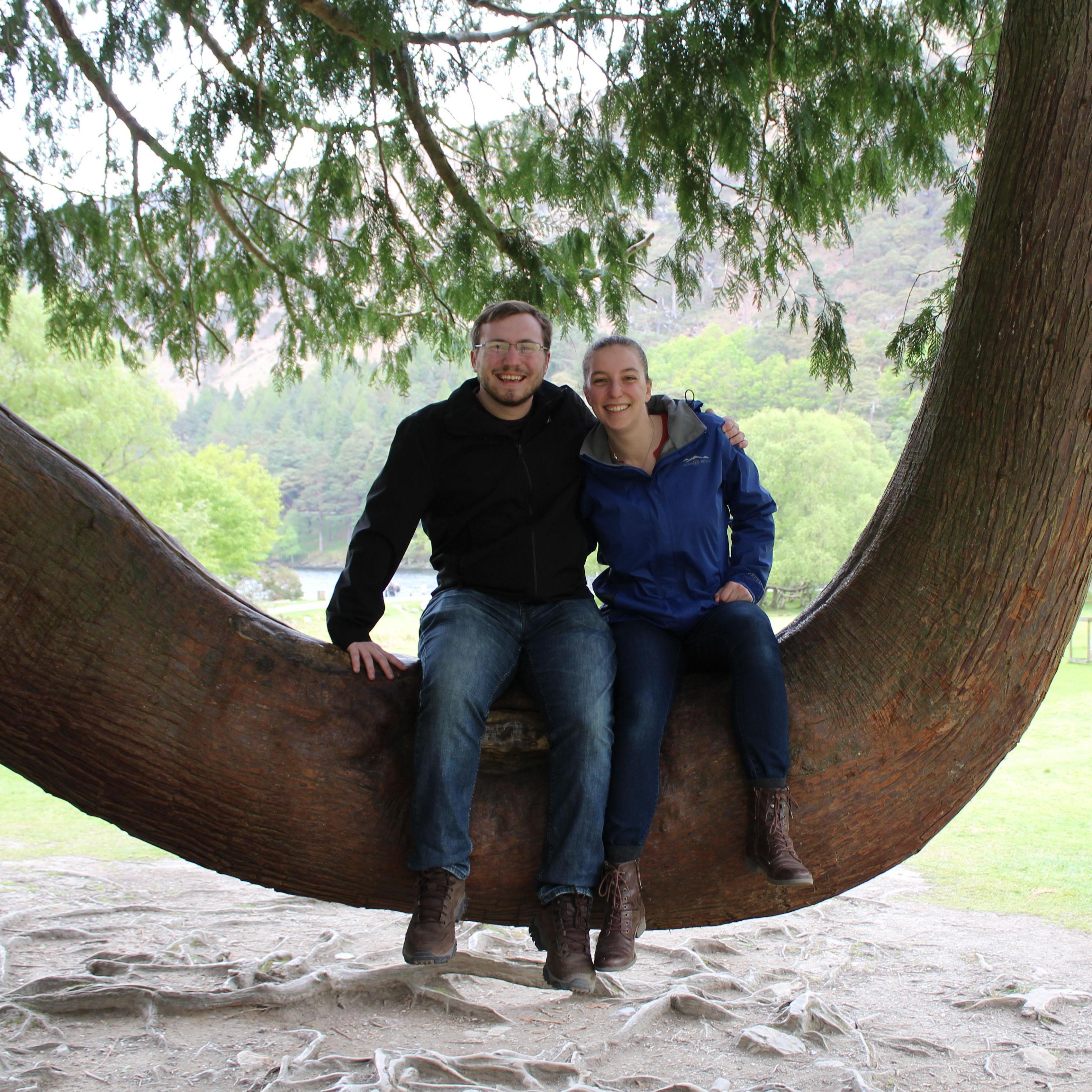 We found a super cheap flight to Dublin in the spring of 2019 and made the most of it! This is us at Glendalough, Mary Kate's cousin's favorite hiking spot