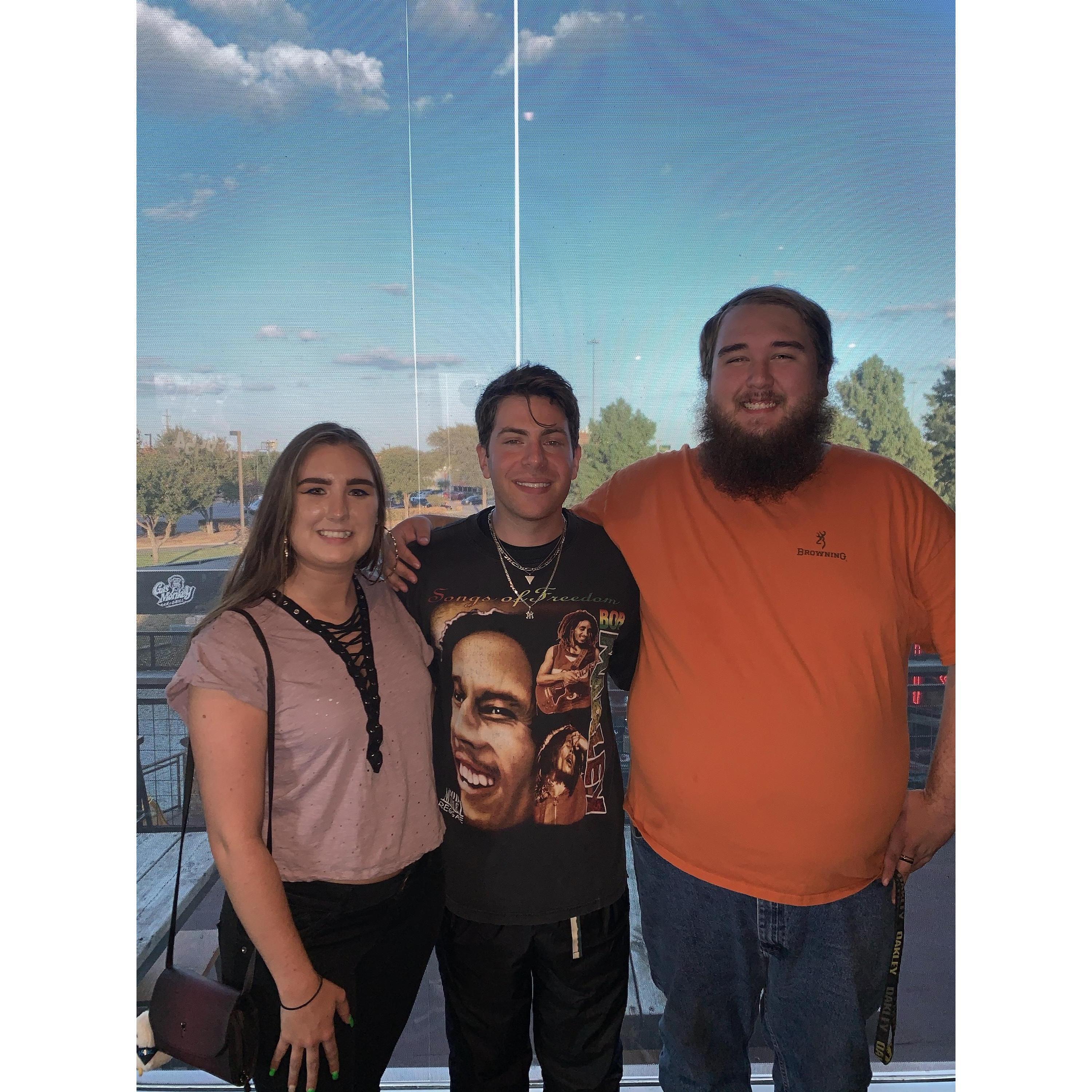 October 2019; Hoodie concert for Ian’s birthday!