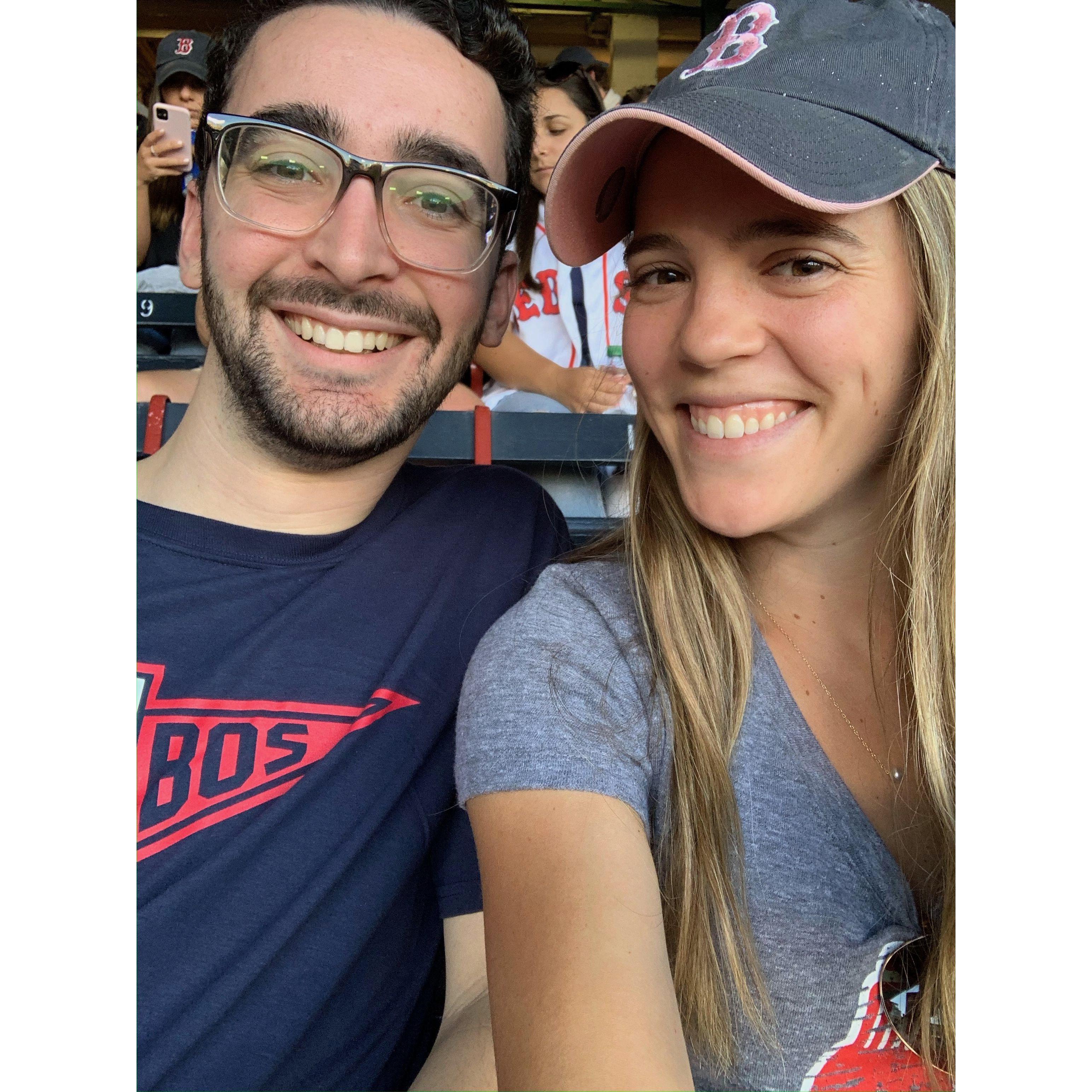 we are of course born and raised Boston sports fans