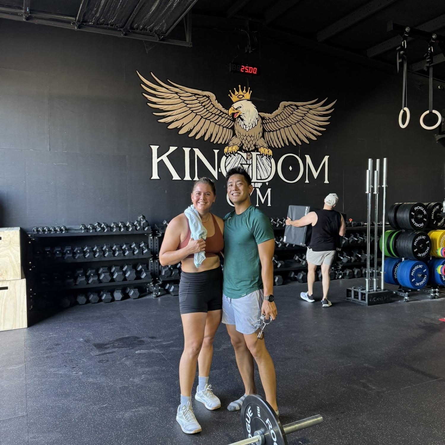 Started our day we got engaged with a great workout!!