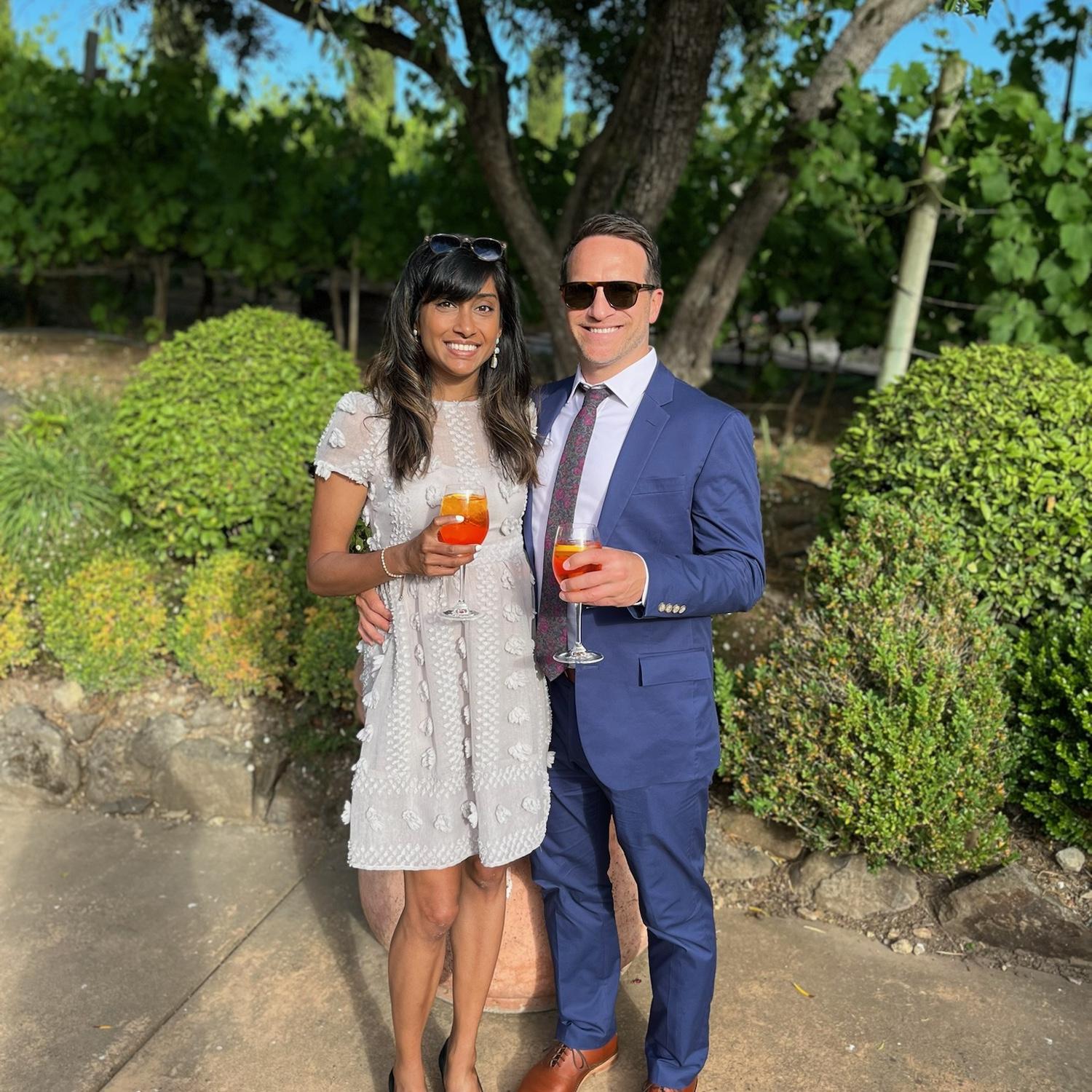 We love sunshine and an Aperol Spritz.