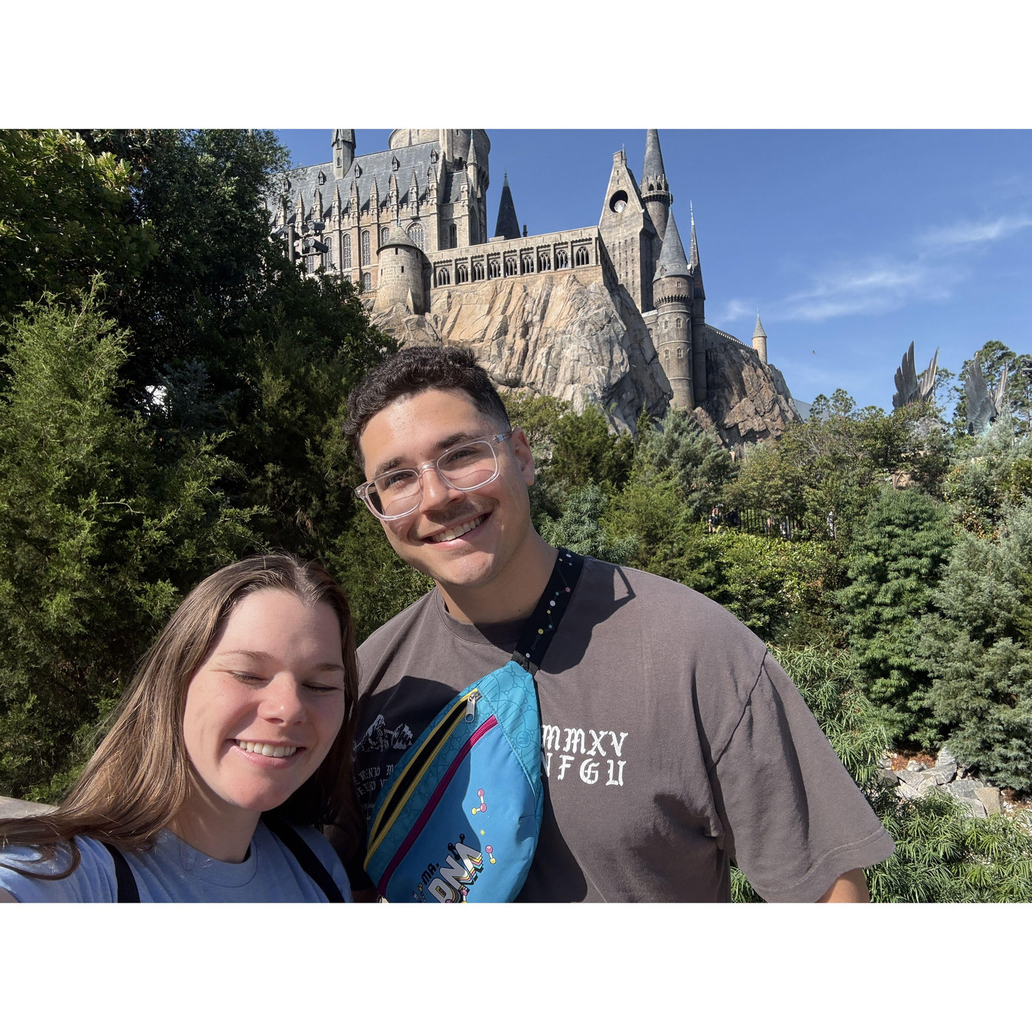 Universal trip! It is a myth that Mak screamed on every roller coaster, Ricky will say differently.