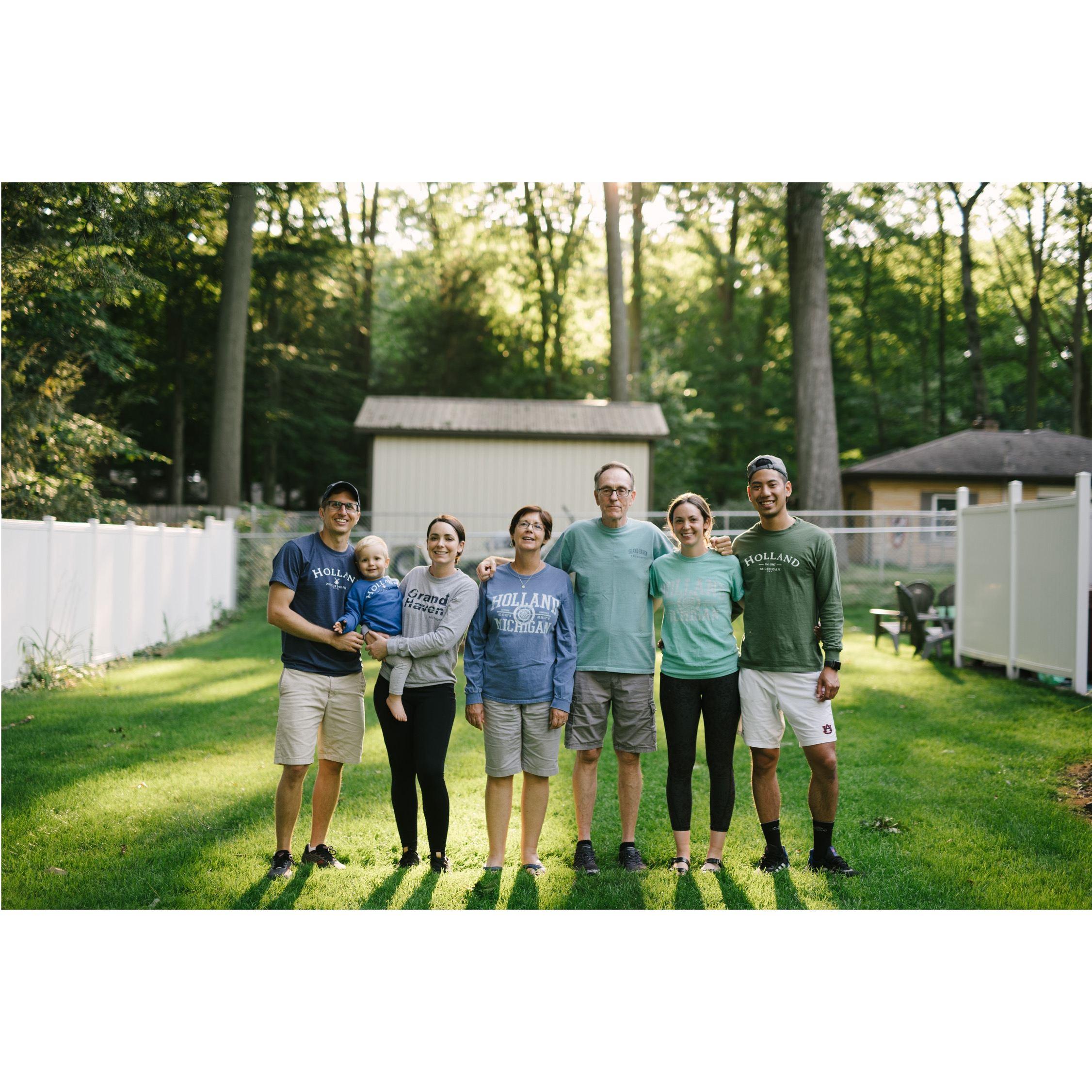 Annual vacations to Michigan are a tradition in the Sellers family, and in 2021 we got to experience Michigan with Kinzie's nephew, Theo, for the first time!