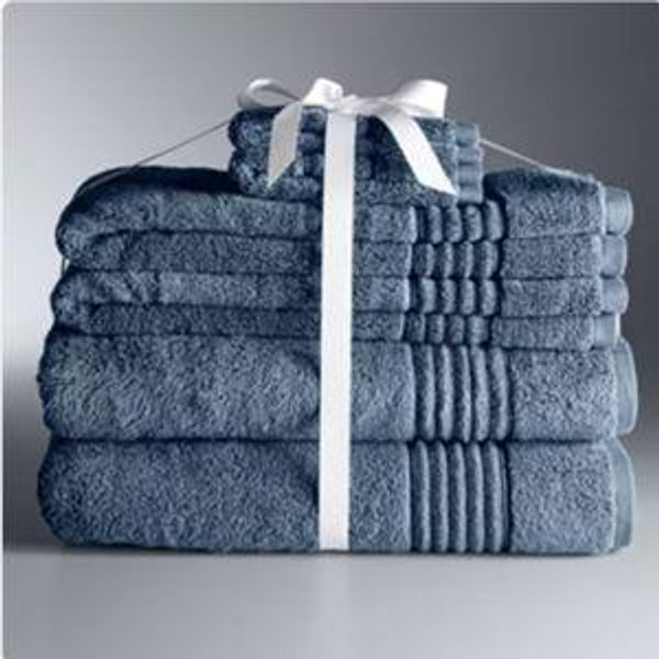 Simply Vera Vera Wang Signature 6-piece Bath Towel Set - Ocean Blue