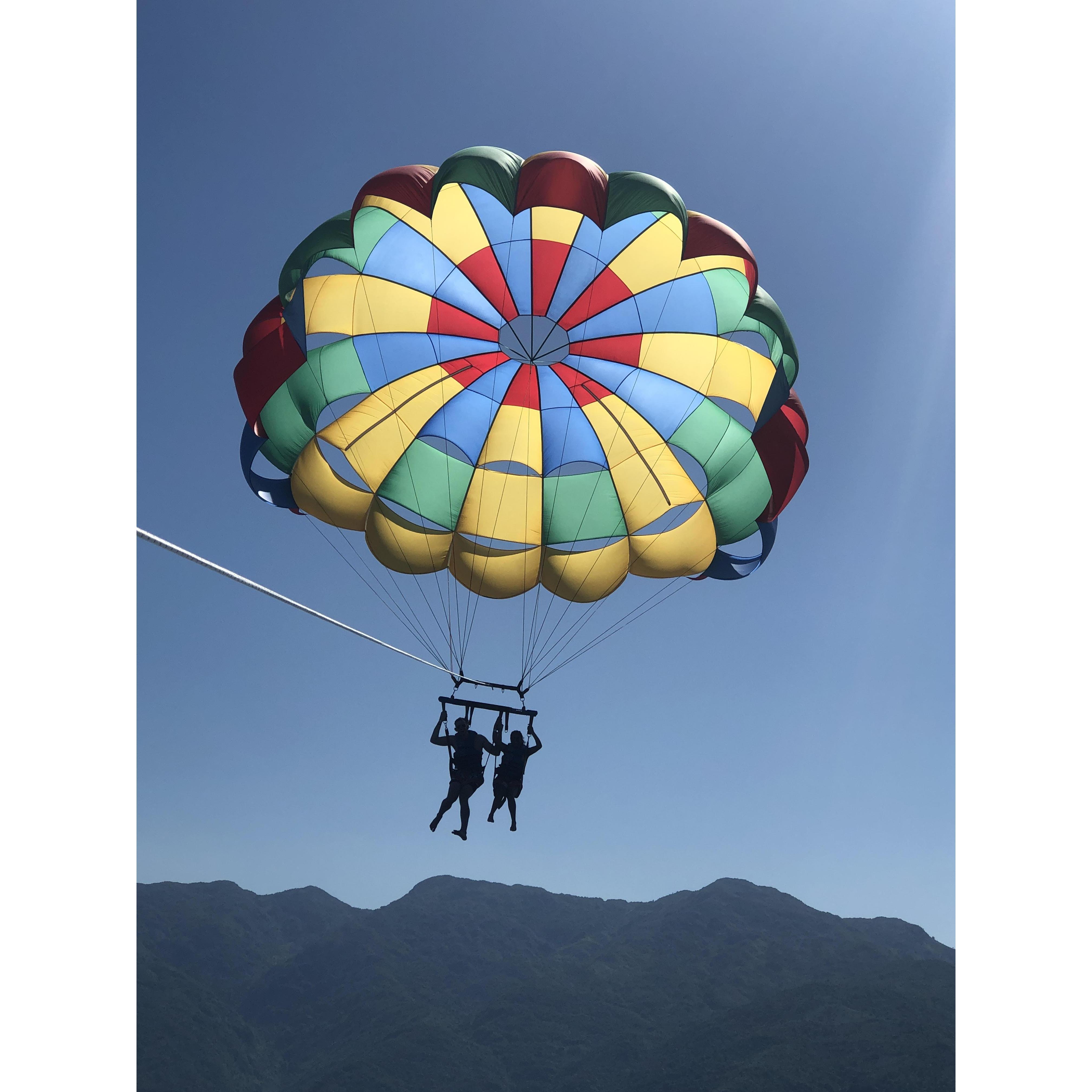 Parasailing in Haiti!