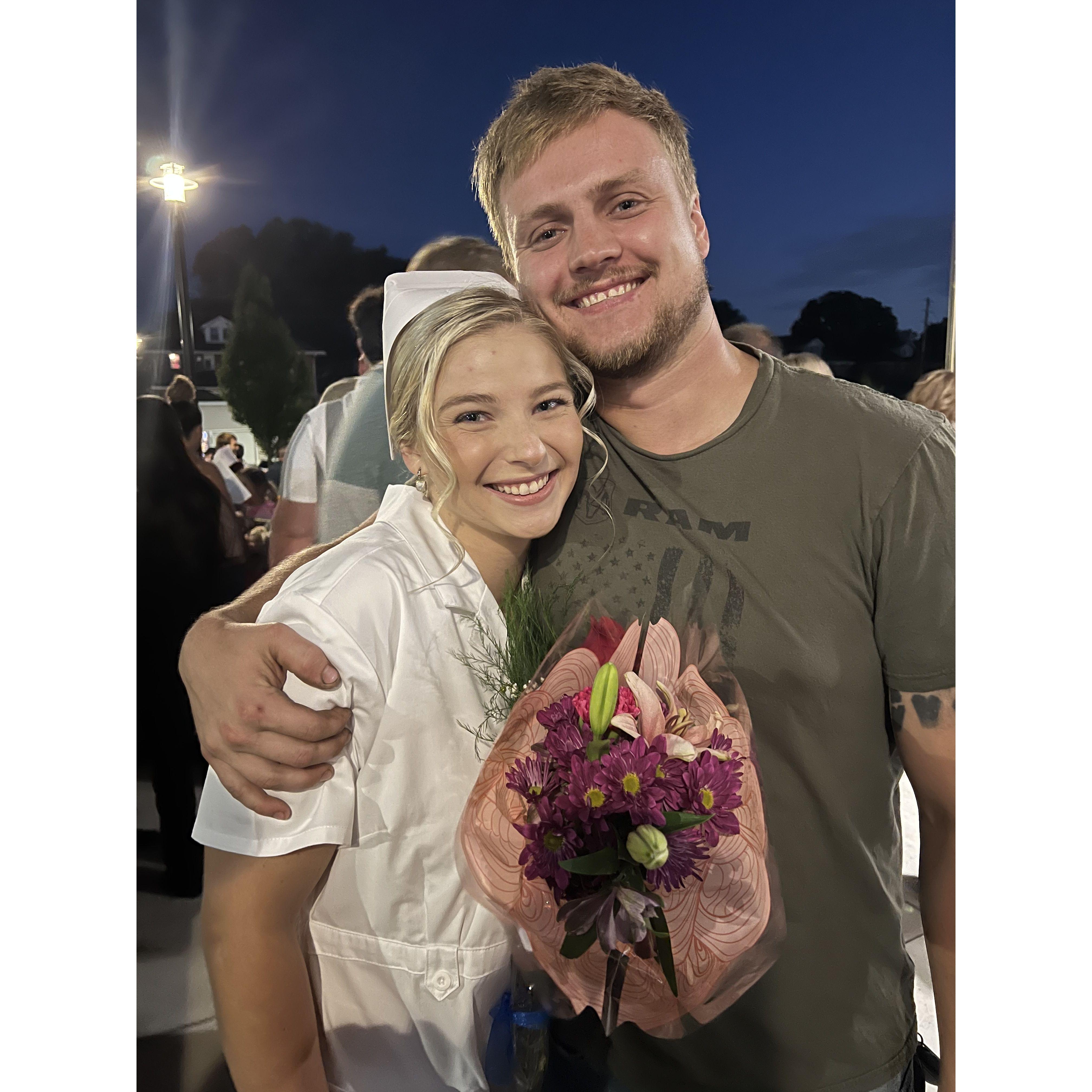 Liz Graduated Nursing School