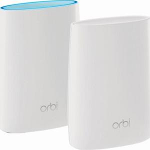 NETGEAR - Orbi AC3000 Tri-Band Whole Home Wi-Fi System (2-pack) - White