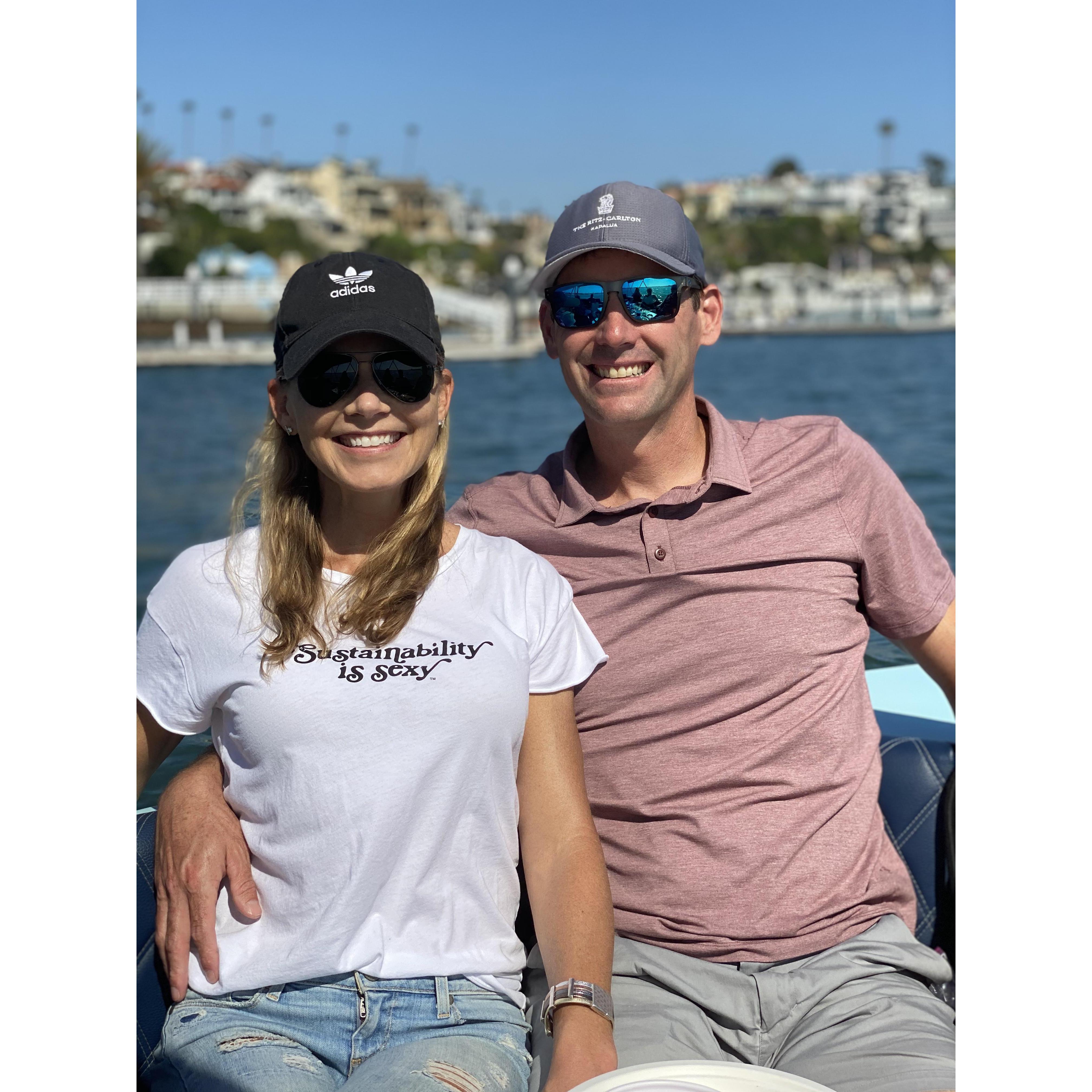 Duffy Boat ride in Newport Beach