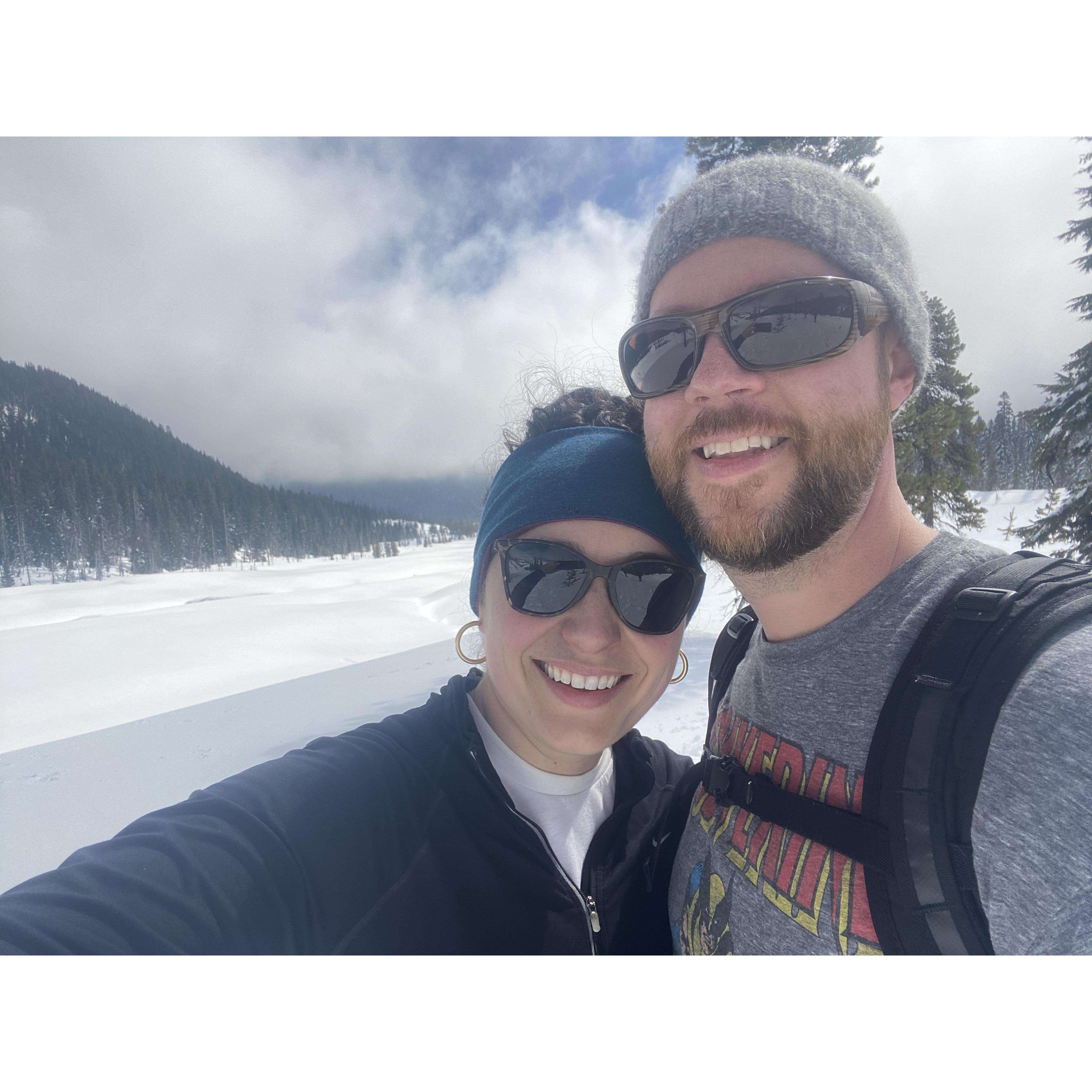 Post-engagement bliss.