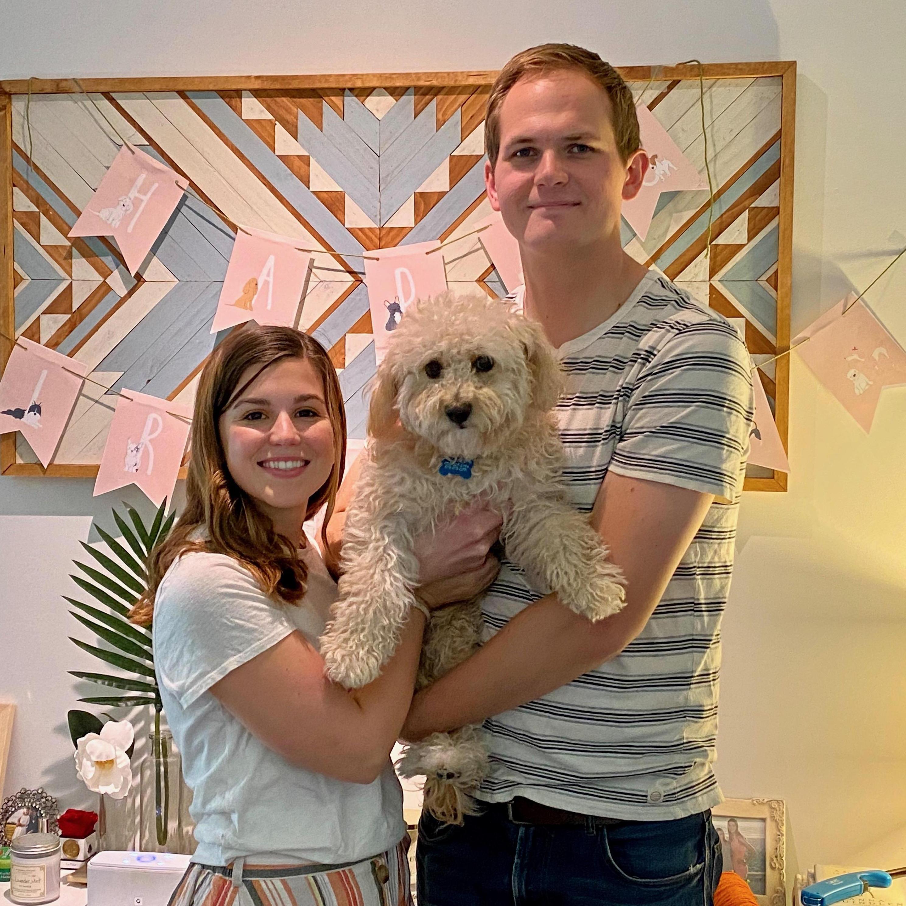Celebrating Maisy's birthday during quarantine in 2020