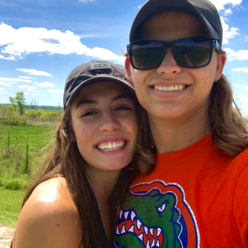 One of our early dates to Sweetwater Wetlands Park.