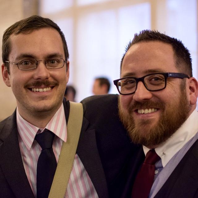 At the wedding of Xander's sister.