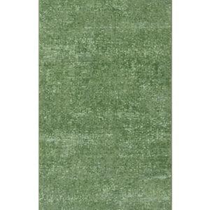 Washable Tufted Rug, Pixel, Green, 3'x9'