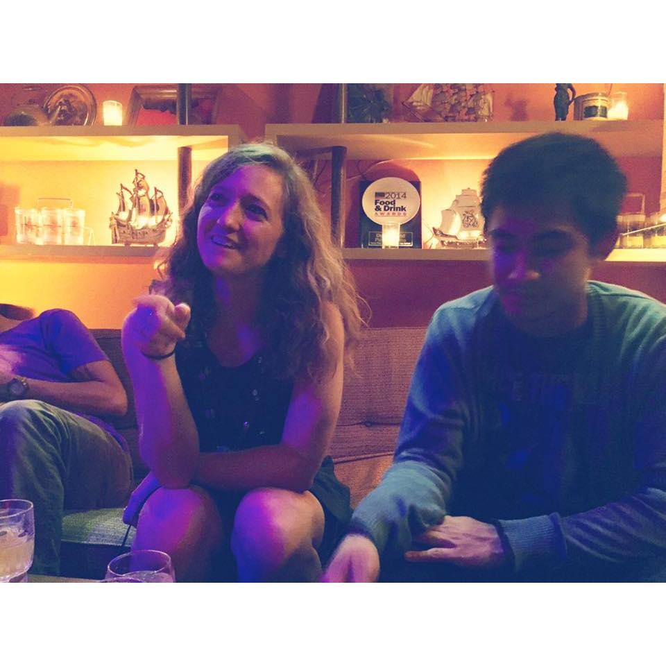 The very beginning of our love