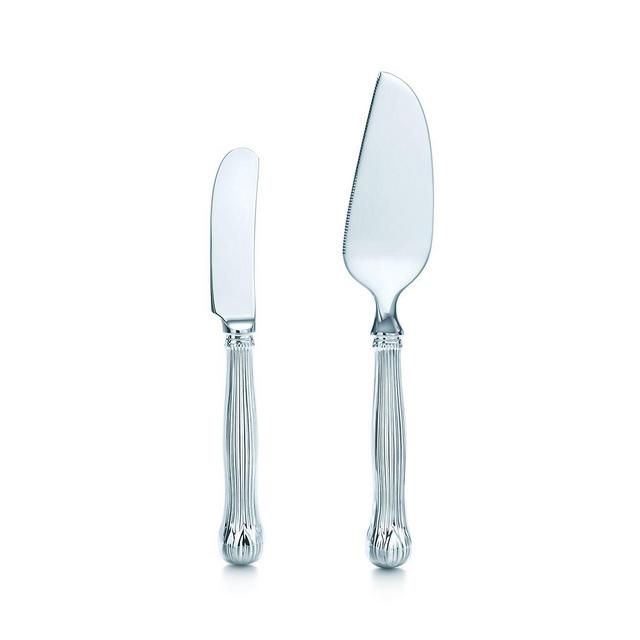 Tiffany Lotus Cheese Serving Set