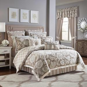 Croscill® Anessa California King Comforter Set in Latte