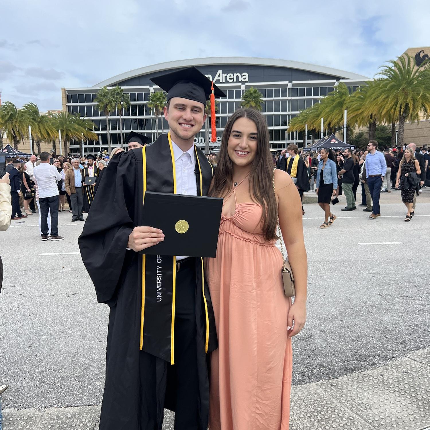 Graduating college together - just 1 day apart!