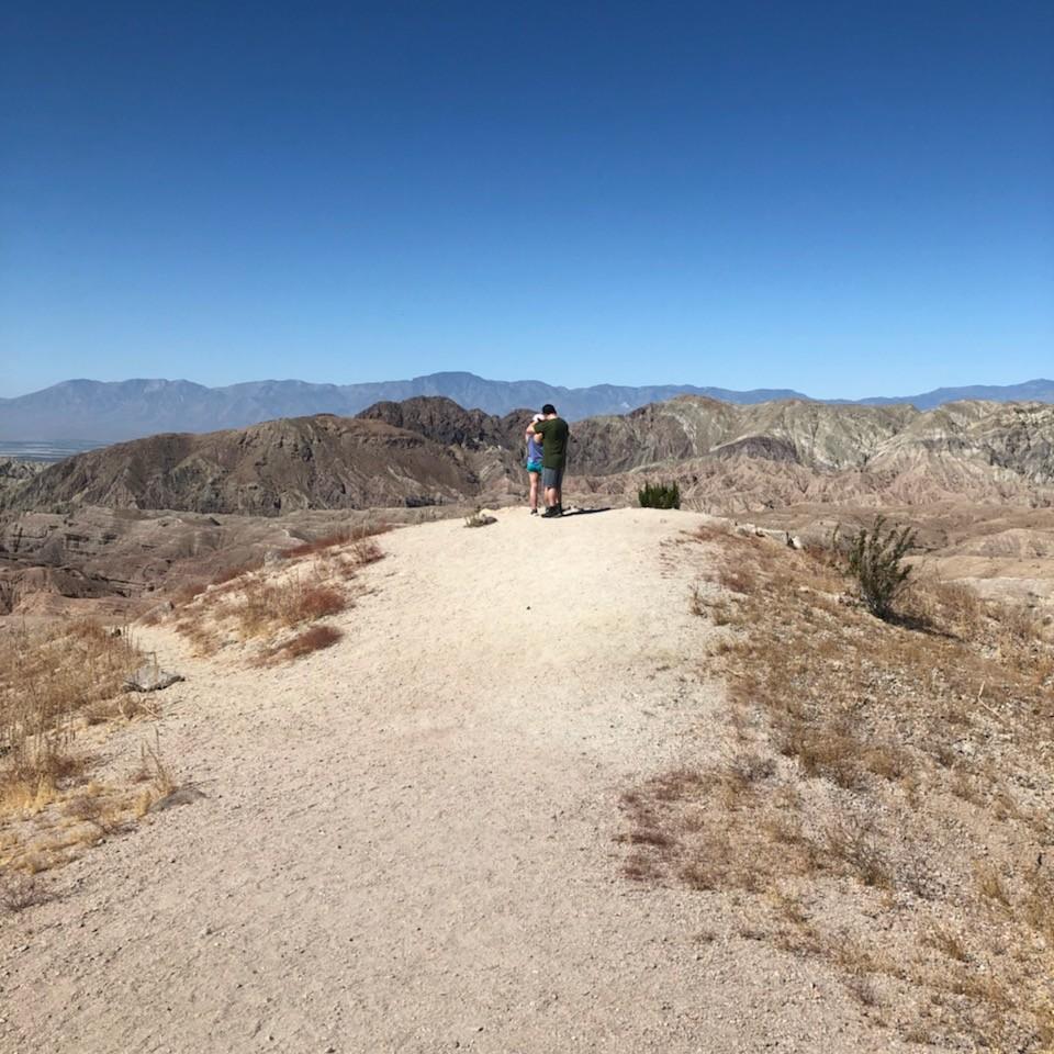 Mecca Hills Wilderness, CA 
Ladder Canyon Trail 2019