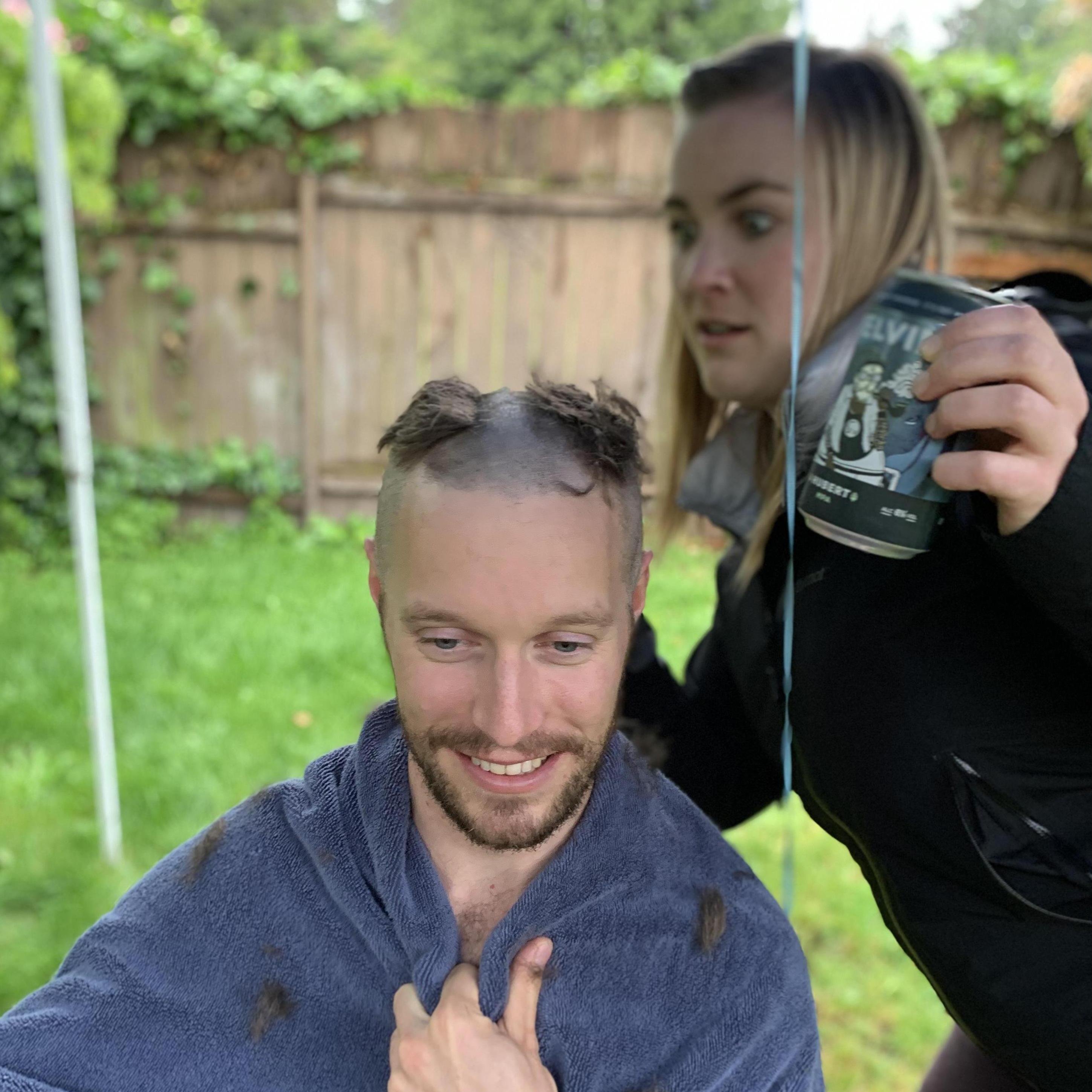 Ron's 30th Birthday shenanigans during COVID.