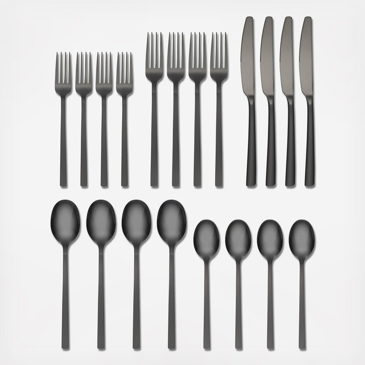 Cambridge Silversmiths, Beacon 20-Piece Flatware Set, Service for