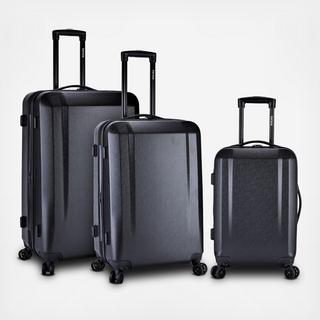 Kensie 3-Piece Expandable Hardside Vertical Luggage Set