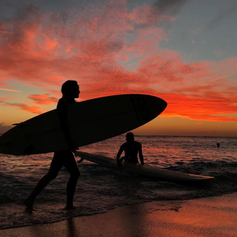 Surf School for Two!