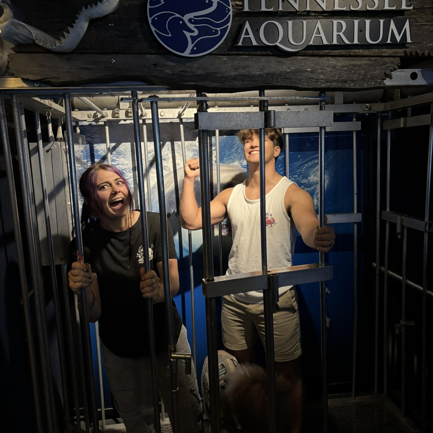 Fun at the aquarium!