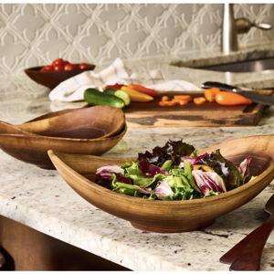 Medium Live Edge (oval) Wooden Bowl