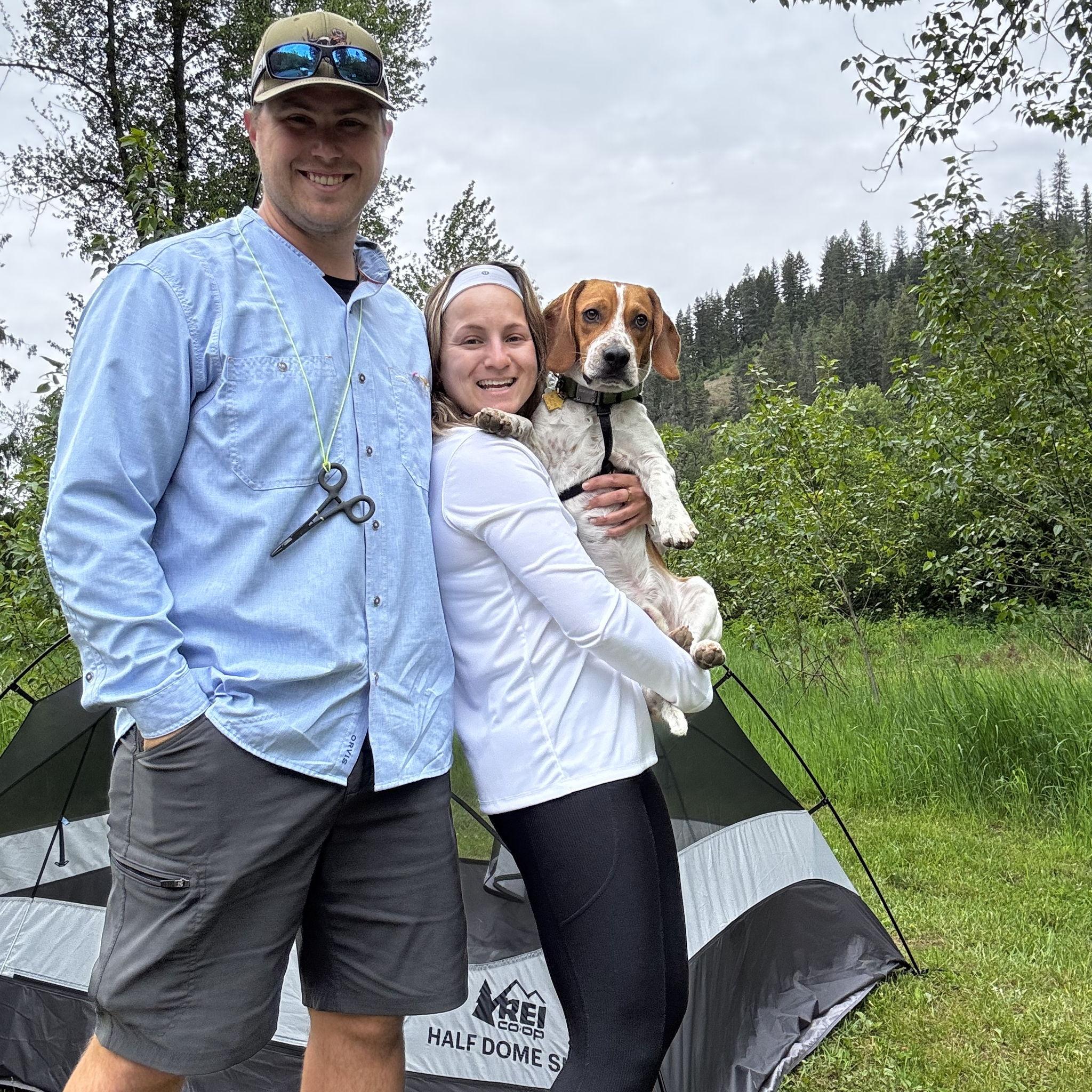 May 2025. Liam takes Shannon on her first fly fishing trip along the St. Joe in ID. Starting a new family tradition for the Memorial Day weekend.