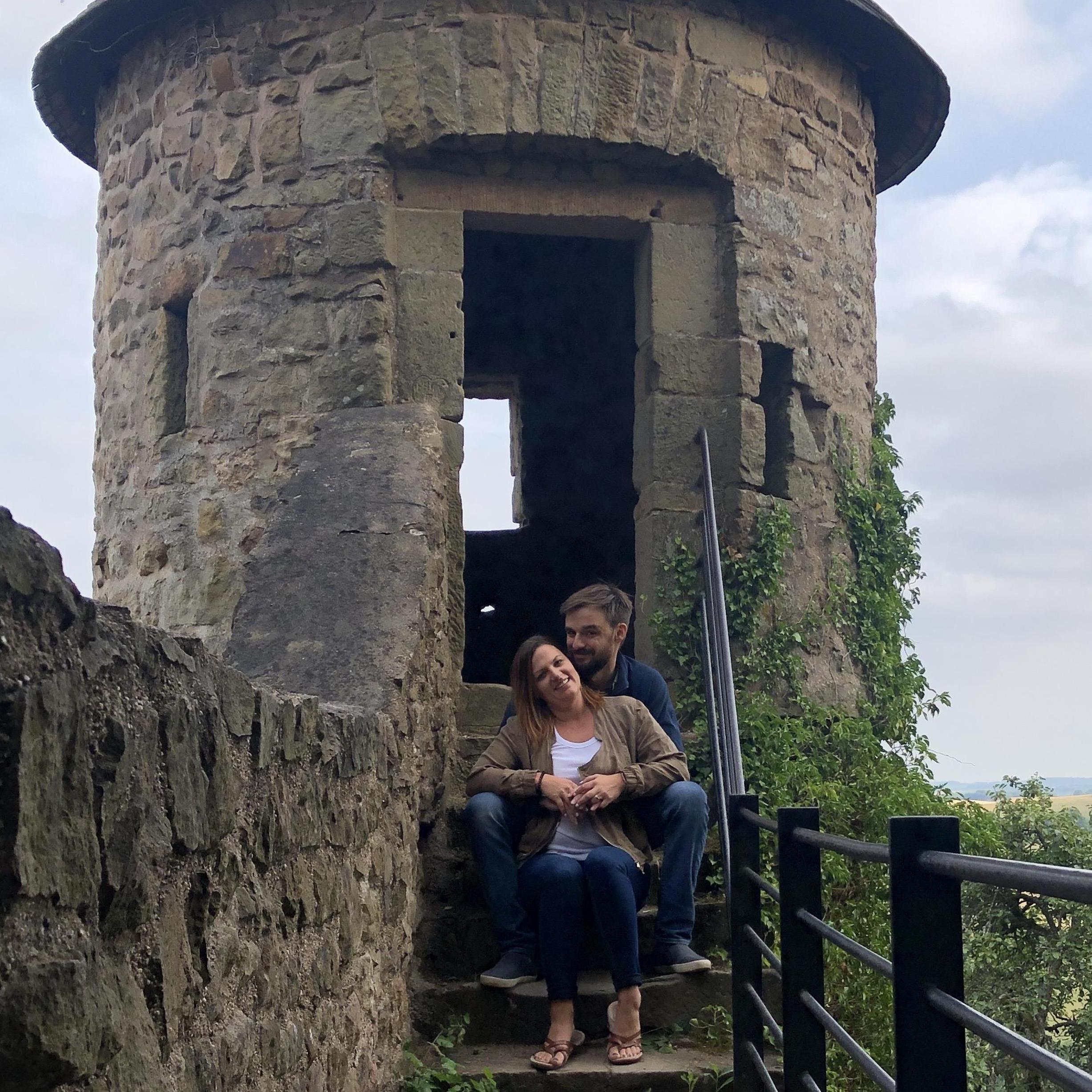 More post proposal at the castle.