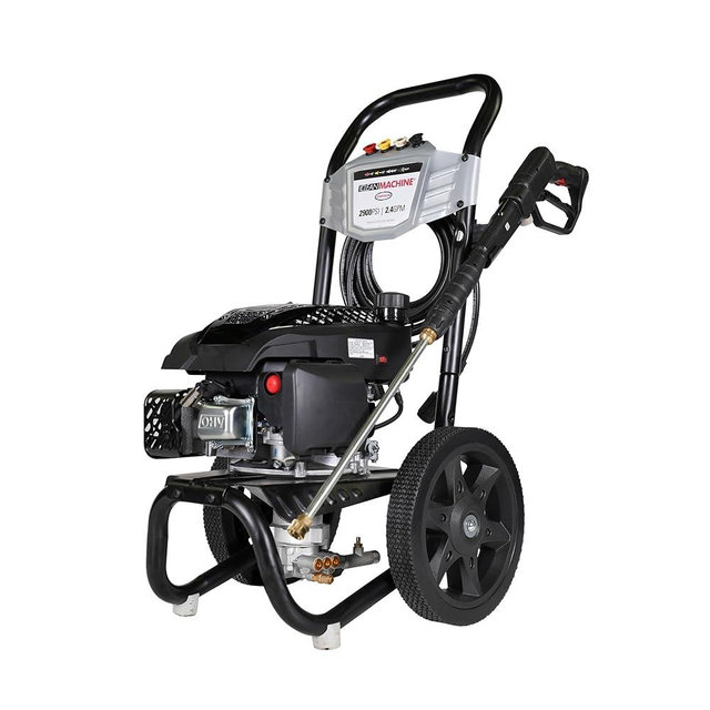 Simpson Cleaning 2900 PSI Gas Pressure Washer, 2.4 GPM Residential Power Washer with Siphon Hose, 25' Hose, Clean Machine, 49-State (CM61455)