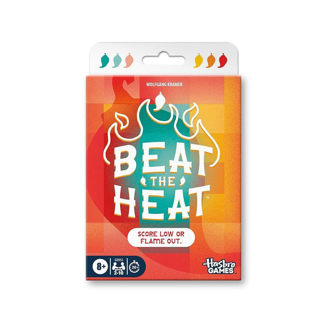 Beat The Heat Game | Family Party Card Game for Kids and Adults | Ages 8+ | 2 to 10 Players | 20 Mins. | Easy to Learn Strategy Card Games for Groups | Christmas Stocking Stuffers