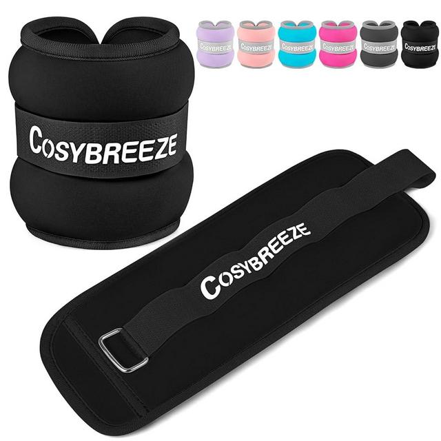 Ankle Weights 1/2/3/4/6/8/10 LB 1 Pair Wrist Leg Arm Weights for Women Men, Strength Weighted for Walking, Running, Jogging, Fitness, Gym Workout