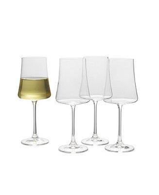 Mikasa Aline White Wine Glasses Set of 4, 16 oz