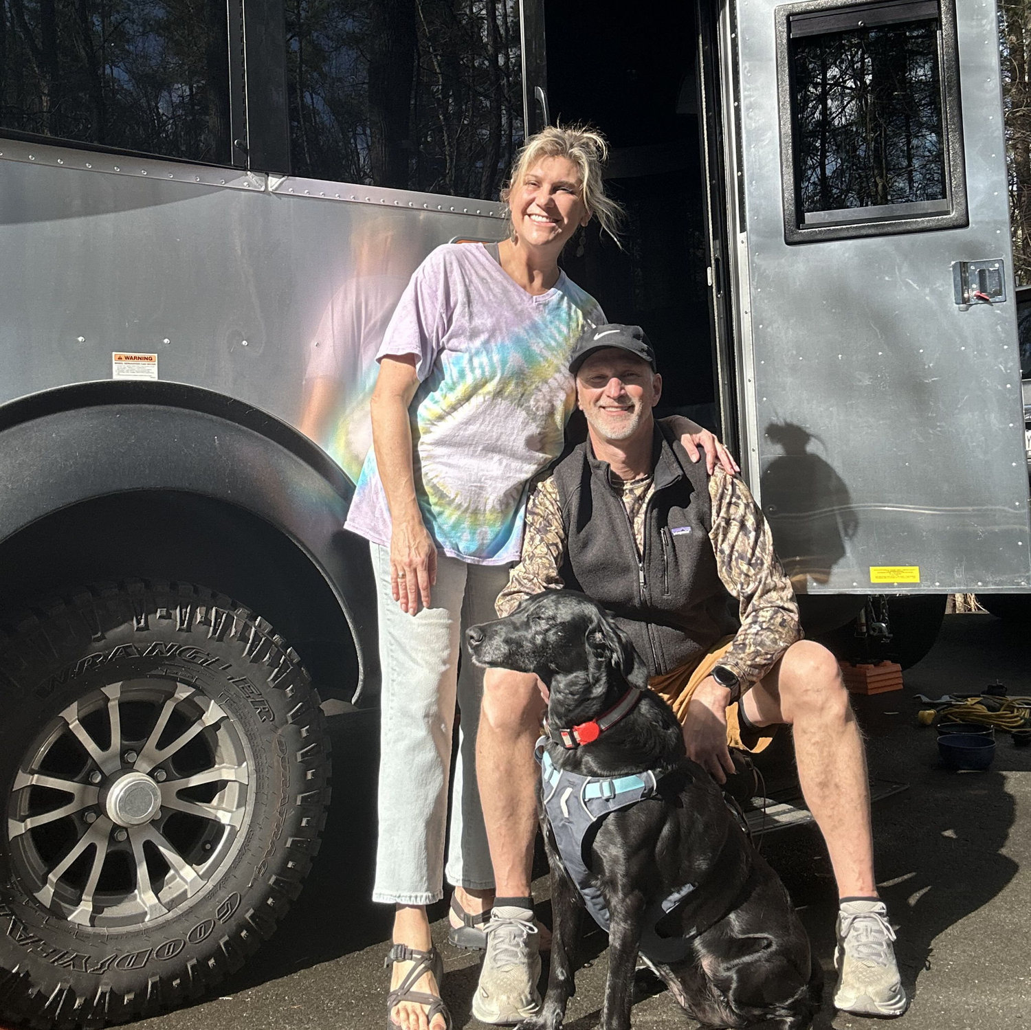 Camping with our girl, Stevie Nicks