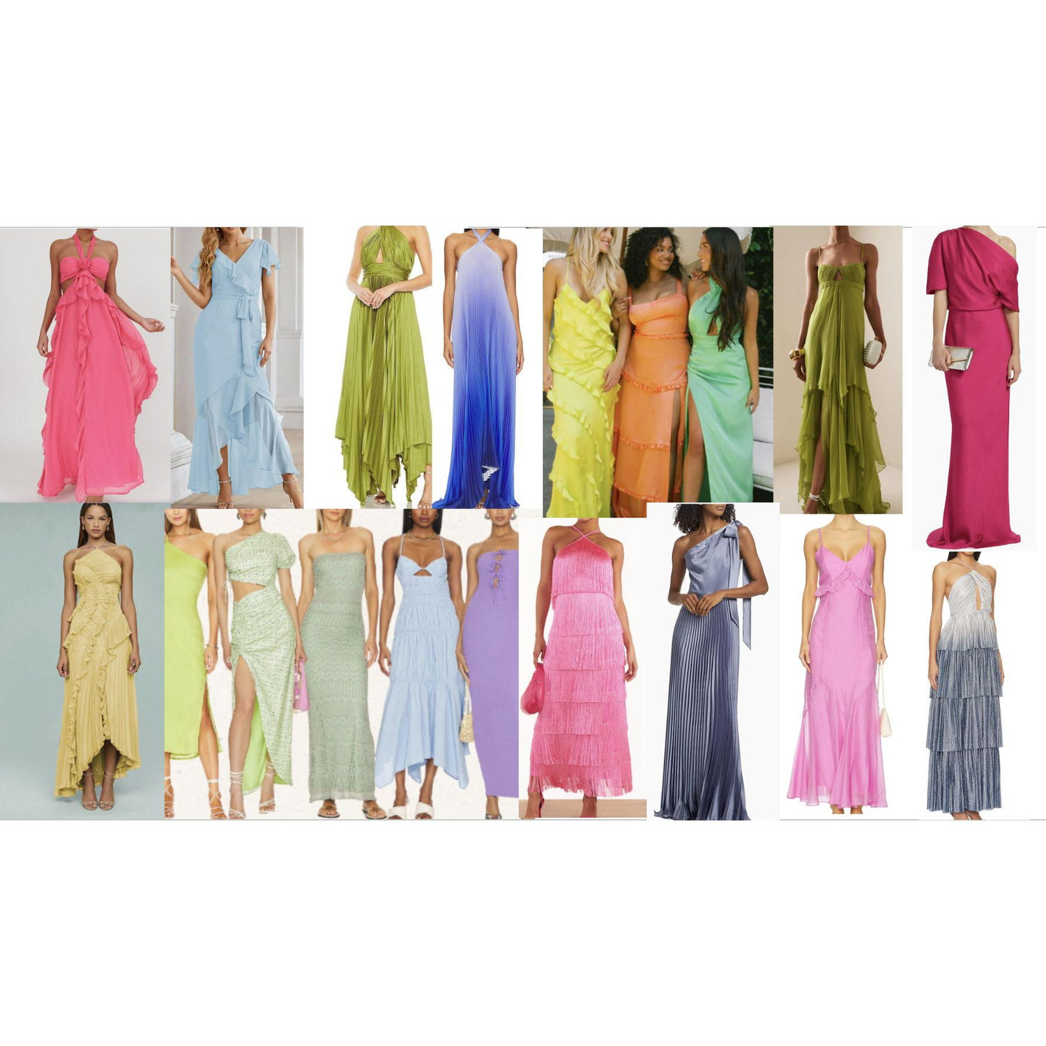 Outfit inspiration for the ladies for the wedding day!